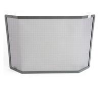 SCHERMI PARASCINTILLE JONATHAN IN FERRO BATTUO SEMICURVO CM. 70X9X46