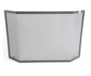 SCHERMI PARASCINTILLE JONATHAN IN FERRO BATTUO SEMICURVO CM. 70X9X46