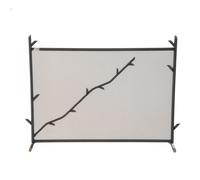 SCHERMI PARASCINTILLE NATURA IN FERRO BATTUTO CM.65X13X46