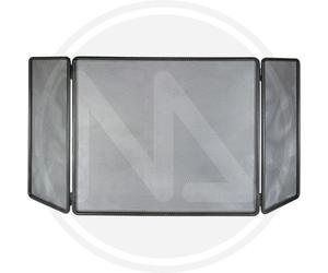 SCHERMI PARASCINTILLE NERO VARNA 3 ANTE MAURER 100x45H ATTREZZI PER CAMINO