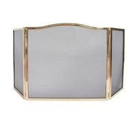 SCHERMI PARASCINTILLE OTTONE CENTRO LISCIO 2 ALI OTTONATO CM.101X1,5X48