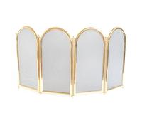 SCHERMI PARASCINTILLE OTTONE GOLDY 4 PORTE GRANDI OTTONATO CM. 102X2X52