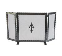 SCHERMI PARASCINTILLE SPORTELLO IN FERRO BATTUTO 2 ALI CM.86X18X46