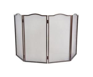 SCHERMI PARASCINTILLE TRENTO CON 4 ANTE IN FERRO BATTUTO CM. 101X1X51