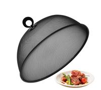 Schermi per alimenti per esterni, copertura in nylon bianco, cupole per torte per esterni, tende, feste, picnic, copertura per schermi in rete , buona permeabilità all'aria, ombrello per