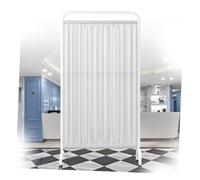 Schermi per la Privacy Medica, divisorio per la Privacy Medica da 6 Piedi - divisorio Verticale a 4 Pannelli per cliniche, saloni di Bellezza, Centri Sanitari e Sale Visita (Colore 6)