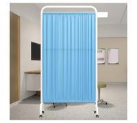 Schermi per la Privacy Medica, Schermo per la Privacy Medica - divisorio per Ambienti a 2 Pannelli con Ruote, divisorio temporaneo salvaspazio per saloni di Bellezza, ospedali e Uso Domestic