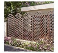 Schermi per la privacy per esterni, pannelli decorativi indipendenti per terrazze e pergole, colore marrone, 90 x 120 cm, ideali per la privacy del cortile e il miglioramento estetico