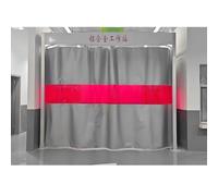 Schermi Per Saldatura Con Finestra Di Visualizzazione, Tende Ignifuga Coperte Ignifughe Con Occhiello Superiore Per Uso Industriale, Magazzini(2.2x2.5 m)