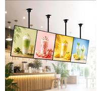 Schermi Pubblicitari a LED, Cartelloni Pubblicitari Luminosi a LED | Retroilluminazione LED Energeticamente Efficiente, Illuminazione Uniforme Senza Ombre(4 Pcs,40x60cm/15.75x23.62in)