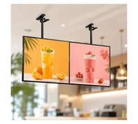 Schermi Pubblicitari a LED, Cartelloni Pubblicitari Luminosi a LED | Retroilluminazione LED Energeticamente Efficiente, Illuminazione Uniforme Senza Ombre(2 Pcs,50x100cm/19.69x39.37in)