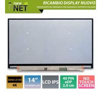 Schermo 14.0 compatibile Lenovo ThinkPad P14s Gen 1 20S5 40 pin 3840x2160