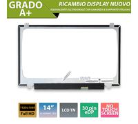 Schermo 14 compatibile con NT140FHM-N41 V8.2 [30pin 1920X1080]