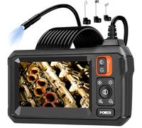 Schermo 4.3IPS, endoscopio industriale, telecamera LED impermeabile IP67 Tubo HD1080P, ispezione auto fognarie, endoscopio 8.5MM Single Head