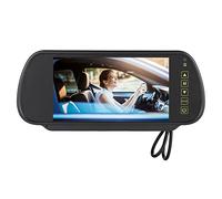 Schermo a Colori LCD da 7 Pollici HD 800 X 480 Monitor per Auto MP5 Monitor per Oscuramento Automatico Telecamera Posteriore con Staffa per Telecamera Posteriore, Specchietto Retrovisore per Auto,