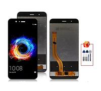 Schermo a Cristalli liquidi 5.7 "Adatta Compatibile con Huawei Honor 8 PRO LCD. Display Touch Screen Digitizer Assembly Adatta Compatibile con Onore V9 LCD. con Telaio DUK-L09 DUK-AL20 DUK-TL30 (Colo
