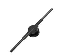 Schermo a ventola for proiettore olografico 3D Lampada a LED con perline Controllo Wi-Fi Supporto for luci pubblicitarie Video Immagine Insegna al neon Immagini senza bordi(42cm)