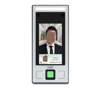 Schermo ad alta definizione con visualizzazione completa da 4,3 pollici Macchina for il controllo delle presenze e del tempo di controllo degli accessi dinamici con impronte digitali semplici per le p