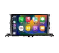 schermo Android Auto Autoradio per Toyota per Highlander 2014-2019 Carplay/Android Auto integrato, Android 13 Host 4G per RAM 64G ROM