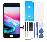 Schermo APPLE originale RICONDIZIONATO per iPhone 8 CON cornice nera garantito