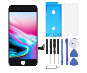 Schermo APPLE originale RICONDIZIONATO per iPhone 8 CON cornice nera garantito