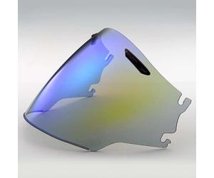 Schermo ARAI Super Adsis MZ irridium per casco Jet - blu