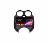 Schermo Auto Portatile Wireless per Nissan March MICRA 2010-2015 Schermo Ips Touch Screen con Wireless Carplay Android Wifi, Telecamera Posteriore Fm/Rds, 4 Nucleo 1G+16G