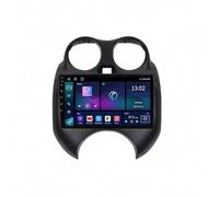 Schermo Auto Portatile Wireless per Nissan March MICRA 2010-2015 Schermo Ips Touch Screen con Wireless Carplay Android Wifi, Telecamera Posteriore Fm/Rds, 4 Nucleo 1G+16G