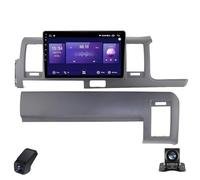 Schermo Autoradio IPS per Toyota Hiace H200 2010-2018 4-core Autoradio Android da 9-Inch/CarPlay Wireless/Android Auto/WiFi/Radio FM/GPS/Bluetooth/SWC/Telecamera Posteriore/ADAS DVR(X2)