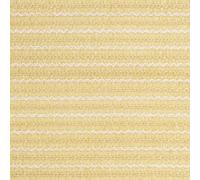 Schermo balcone HDPE 75x300 cm Beige | Occhielli in alluminio, corda inclusa, lascia passare il vento, privacy sul balcone