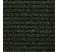 Schermo Balcone HDPE 75x600 cm Verde Scuro | Guinzaglio per il vento, occhielli in alluminio, corda inclusa, per la privacy del balcone