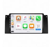 Schermo Carplay Portatile per BMW M5 E39 E53 X5 1999-2006 Autoradio Fm, Bluetooth, Wifi e Gps, Navigation Screen, with Mirror Link/Siri/Backup Camera, 8 Nucleo 8G+256G