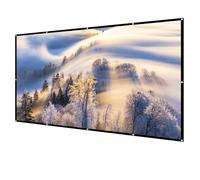 Schermo cinematografico for esterni 16:9 Ufficio Home Cinema Intrattenimento Schermo morbido facile da stirare(100 inch)