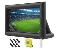 Schermo Cinematografico Gonfiabile,Proiettore Professionale Gonfiabile Esterni,Mega Schermo Proiettore,For Backyard Movie Night,Theme Parties,Celebrations,24ft