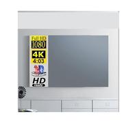 Schermo cinematografico pieghevole, Schermo for proiettore Home Theater portatile pieghevole da 30-106 pollici 4:3 1080P