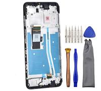 Schermo completo LCD Digitizer Touch Assembly Ricambio per Motorola Moto G53 con Telaio Dello Schermo fit XT2335-2 Nero 6.5 pollici