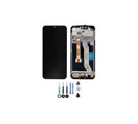 "Schermo Completo LCD e Vetro Tattile Nero Assemblati su Telaio per Realme Narzo 50A Prime"