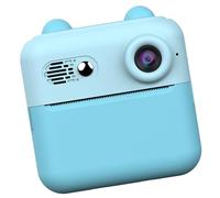 Schermo da 2, 4 pollici della fotocamera per bambini con, Blue | Modalità gioco educative per giocare in sicurezza e apprendere con effetti creativi