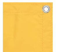Schermo da balcone giallo 90x600 cm tessuto Oxford