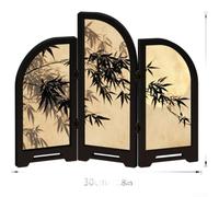 Schermo Decorativo Acrilico Intagliato Design Orientale | Materiale acrilico per robusto, per trasparente e , design pieghevole per versatile, ideale per scrivanie(PF-XFB031)
