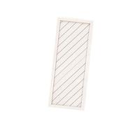 Schermo decorativo autoportante in legno - Divisorio temporaneo da giardino for separare le aree del cortile (60/90 X 120/150 cm)(White,90x120cm)