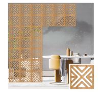 Schermo decorativo d'attaccatura della parete del divisorio, intaglio progettazione del modello per la privacy ed il miglioramento estetico