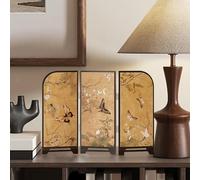 Schermo decorativo divisorio a 3 pannelli per camino, ingresso, mobile, sala