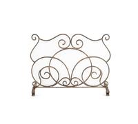 Schermo del camino soggiorno cornice a schermo del camino in ferro, decorazione dello schermo del camino europeo, sceneggiatura del camino Coperchio di guardia per la protezione per la partizione