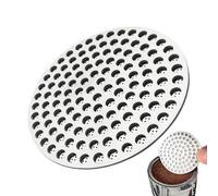 Schermo del disco, schermo del disco del caffè,Schermo doccia inferiore in acciaio inossidabile con foro | da cucina professionali, rete riutilizzabile per una rimozione anche