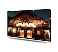Schermo del proiettore da 100/120 pollici 16: 9 Bianco DACRON Diagonal Video Projection Scherm Mounted per home theater Movie(100 inch)
