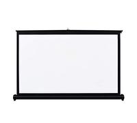 Schermo del proiettore da 50 pollici 16 9 Manuale Pull Up Tabletop Proiezione pieghevole per Home Theater DLP Presentazioni aziendali portatili Formazione didattica