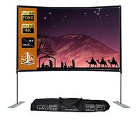 Schermo Del Proiettore Portatile Esterno Con Schermo Stand Bracket 100/120 Pollici 16: 9 4K 3D Velocità Di Proiezione Di Piegatura Rapida(100 inch)