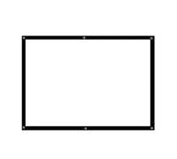 Schermo del proiettore, Schermo for proiettore portatile anti-luce in tela for for ufficio esterno domestico(72)