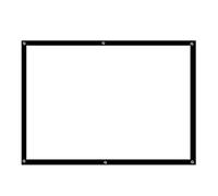 Schermo del proiettore Semplice Tende Anti-Luce 16: 9 Portatile Casa 3D HD Digital Pojector Tenda Schermo di proiezione (dimensioni : 84")